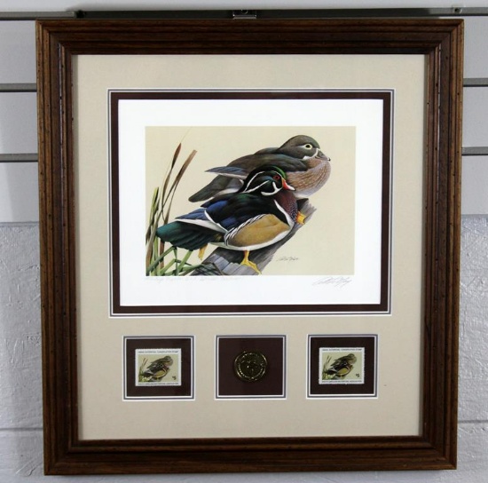 1989 SC Waterfowl Assoc. Stamp Life Member Ed. Print “Carolina Summer Ducks” by Art LaMay (#205)