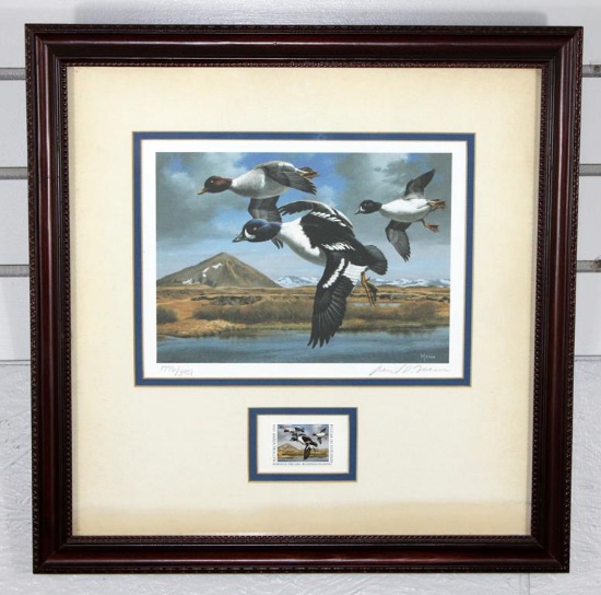1991 Iceland Waterfowl Stamp Ltd. Ed. Print by David A. Maass (1776/3951)