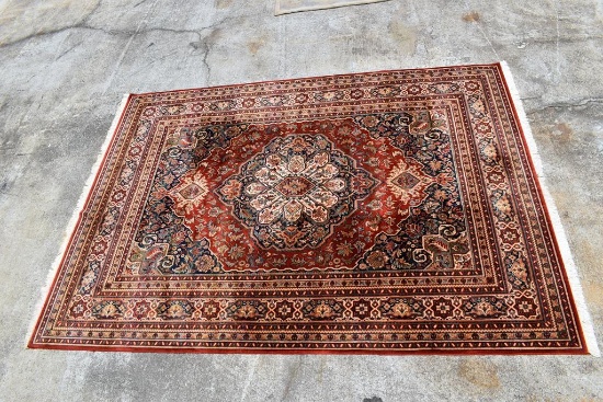 Abbas Royal Hand Tufted Persian Style Wool Rug 8' 2” x 11' 2” Rug, Belgium