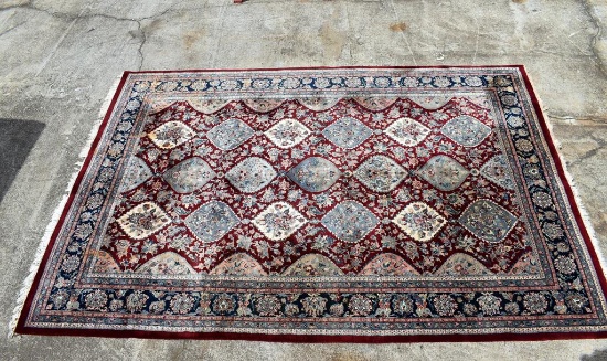 Persian Bakhtiari Hand Knotted Wool 8' 4” x 12' 4” Rug
