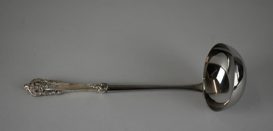Wallace Silversmiths Grand Baroque Sterling Silver Soup Ladle