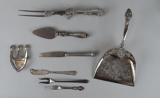 Lot of Miscellaneous Silver / Pewter Pieces