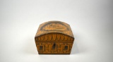 Antique English Penwork Box, Ca. 1800