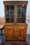 Handmade Early 19th C. Virginia Farmhouse Walnut Cupboard