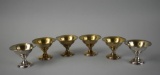 Six Manchester Silver Co. Sterling Silver Footed Cups