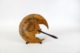 Antique Hand Painted Fan