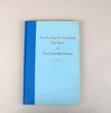 First Edition Book: “The Story of the Greenville Library” by Ellen Perry 1973
