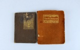 Two Antiquarian Leather Bound Vols: “The Rubaiyat” & “Virginibus Puerisque”