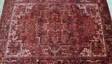 Ghandi Fine Persian Hand Knotted Heriz Wool  7' 10” x 10' 10