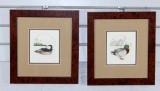 Lucius Dubose (American, 1932-2022)  Ltd. Ed. Bird Prints: “Hooded Merganser” (100/150) & “Mallard”