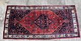 Hand-Knotted Persian Wool 4' 8” x 10' 6” Runner Rug