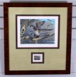 1990 SC Migratory Waterfowl Stamp Ltd. Ed. Print by John S. Wilson (1523/4000), Artist Signed Stamp