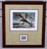 1982-83 Federal Duck Stamp Ltd. Ed. Print by David A. Maass (19383/22250), Artist Signed Stamp
