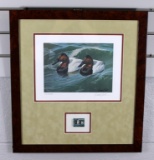 1986 SC Migratory Waterfowl Stamp Ltd. Ed. Print by Daniel Smith (1523/4000), Artist Signed Stamp