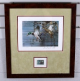 1983 North Carolina Duck Stamp Ltd. Ed. Print by Richard W. Plasschaert (3119/13652)