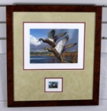 1984 Maine Migratory Waterfowl Stamp Design Ltd. Ed. Print by David A. Maass (8426/11115)