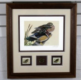 1989 SC Waterfowl Assoc. Stamp Life Member Ed. Print “Carolina Summer Ducks” by Art LaMay (#205)