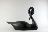 Green River Trading Co. Andy Pouch Hand Carved Black Swan with SC Waterfowl Medallion