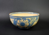 Vintage Handpainted Tiaquepaque Pottery Bowl, Mexico