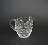 Fostoria American 4” Clear Glass Cream Pitcher