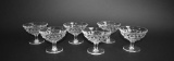Six Fostoria American 3.5” Clear Glass Sherbets