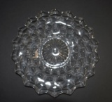 Eight Fostoria American 8” Clear Glass Plates