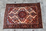Persian Sarouk Hand Knotted 5' x 7' Rug