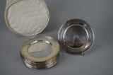 Fourteen Sterling Silver 6” Bread / Dessert Plates
