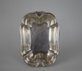 International Silver #D312 Sterling Silver 12” Scalloped Rectangular Bowl