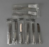 Set 0f 8 Wallace Silversmiths Grand Baroque Sterling Silver Butter Spreaders