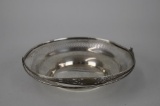 Manchester Sterling Silver Pierced Basket with Swing Handle