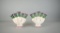 Pair of Hand Painted Finger Vases, Portugal