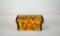 Norwegian Tole Folk Treen Scandinavian Rosemaling Wooden Box