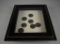 Framed Set of Seven Chinese Province Dragon Silver Dollars Coins