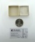 Vintage Uncirculated 1970 South Carolina Tricentennial Silver Medal, Serial # 627 with Storage Box