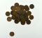 Lot of 40 Indian Head Pennies and a 1919 Lincoln Wheat Penny