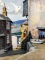 James Marshal Heseldin (English,1887-1969) Seaside Street Scene, Watercolor, Signed