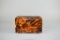 Antique Tortoiseshell Compartmented Tea Caddy Box