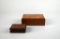 Two Treen Parquetry Wooden Boxes