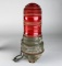 Louisville Lamp Co. Industrial Hanging Red Beacon Lamp, Model: AN2547-3