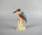 Royal Worcester Bone China Kingfisher Figurine No. 2666, England