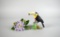 Two Lenox Porcelain Figurines: Toucan & Passion Flower