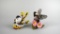 Two Lenox Porcelain Bird Figurines: 2005 Black-Capped Chickadee & Chestnut-Backed Chickadee