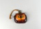 Embossed Leather Owl Shaped Writstlet or Change Purse