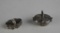 Two Sterling Silver Snuff Boxes