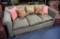 Neutral Color Sofa with Accent Pillows