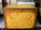 Floral Papier Mache Finished Filing Box