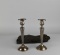 Pair of Weighted Sterling Silver Candlesticks