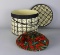 Vintage John Andrew Ladies Turban Hat & Hat Box