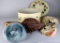 Five Vintage Ladies Hats: Martelle, Rudy-Siller, Gunther Jaeckel & Other with Hat Box
